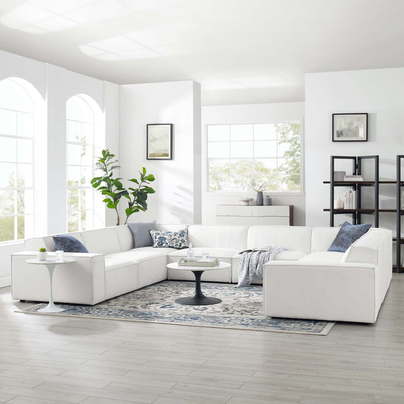 Canapé modulaire 8 pièces Restore, Blanc