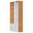 Bookcase Storage Cabinet with 8 Shelves & 4 Drawers, 70.1" H x 38.5" W x 11.7" D, Freestanding Wood Bookshelf for Living Room Home Office-1817046584