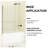 34" x 58" Pivot Tub Door-94286309