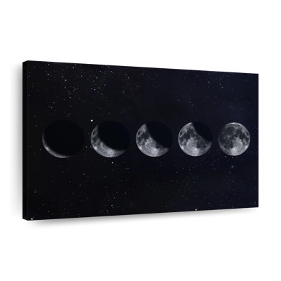 " Moon Phases Canvas Print "
