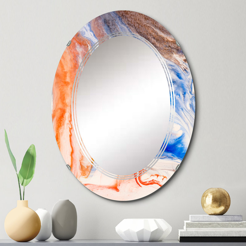 Oval Wall Mirror, 30" x 20"