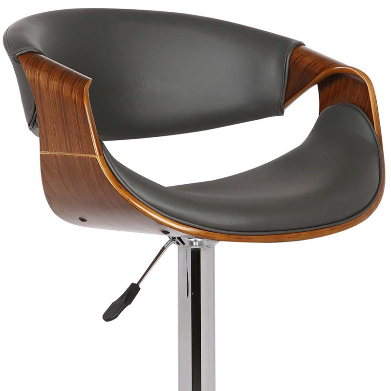 Tabouret de bar rotatif Mod, Gris