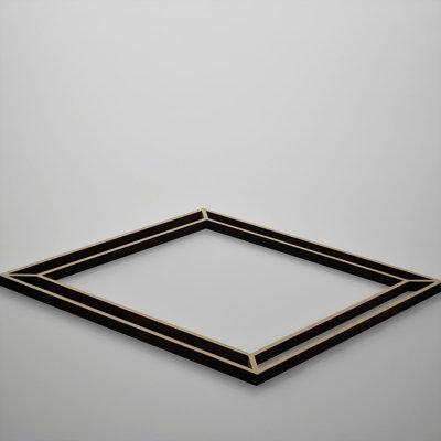 Fairplay Decorative Fretwork Wood Wall Panels, Extra Small, 7 3/8"W x 7 3/8"H x 3/8"T, White Oak