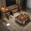 Modern style TV stand with coffee table