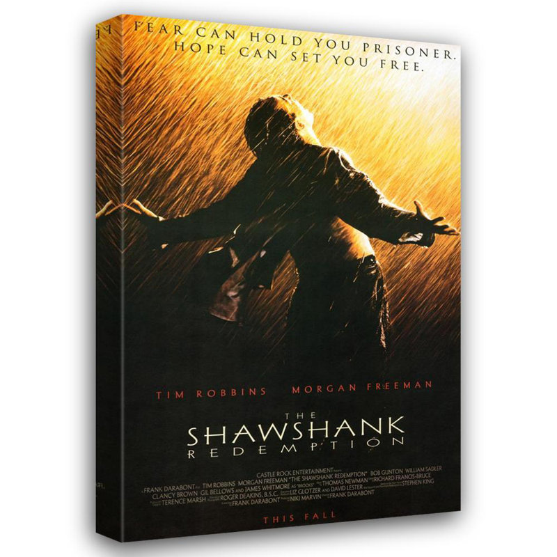 Shawshank Redemption, 48" H x 31" W