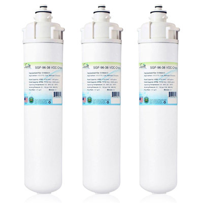 Swift Green Filters SGF-96-38 VOC-Chlora Compatible Commercial Water Filter for EV9693-01, Made in USA-3 Pack