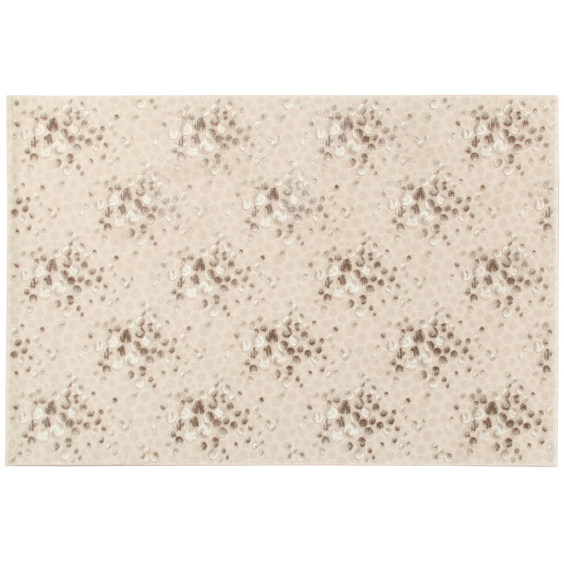 Polka Dots Area Rug, Rectangle 79 x 150cm