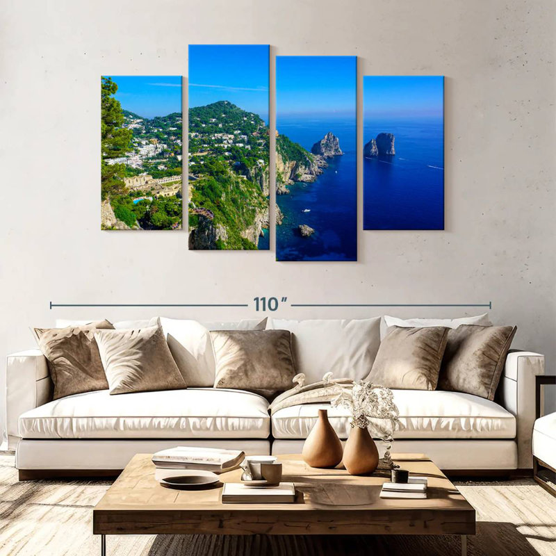 Gillard Capri Cliffs, 54" H x 84" W