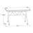 Resin Multipurpose Flip Training Table With Locking Casters For Home And Office, 5 Feet