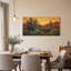 Tableau sur toile représentant un paysage de cactus et de fleurs du Sud-Ouest-896210813