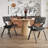 Solid Wood Folding Side Chair-1972785382