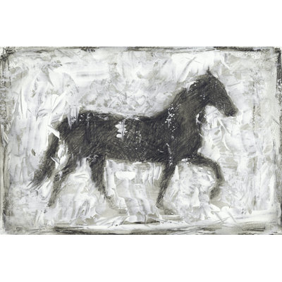 " Equine Silhouette I " by Ethan Harper Painting Print