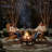 Folding Adirondack Chairs, Pre-Assembled Backrest, All-Weather Outdoor Patio Chairs For Porch, Garden, Poolside-332262869