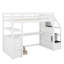 Lit mezzanine simple avec bureau et tablettes-1499608167