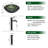 16.5" Circular Glass Bathroom Sink Vessel Sink with Pop-Up Drain and Faucet Combo-119283394