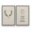Reindeer Roll Call, ensemble de 2 impressions sur toile-1744922038-1744922023-1744922021