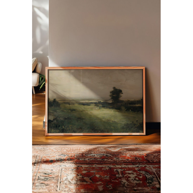 Peinture décorative encadrée