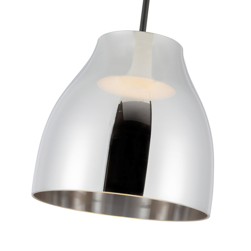Luminaire suspendu 1 lumière Trinity, Chrome