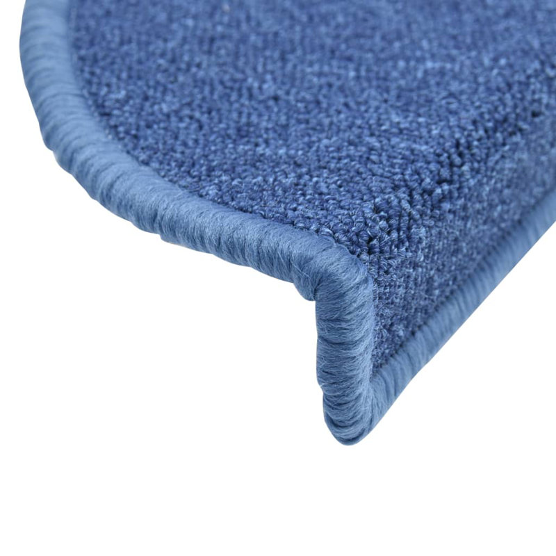 Gibout Non-Slip Blue Stair Tread, 10, Runner 24cm x 65cm