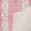 Tapis rose / blanc en polyester tissé à plat à la machine Gifford-348415426