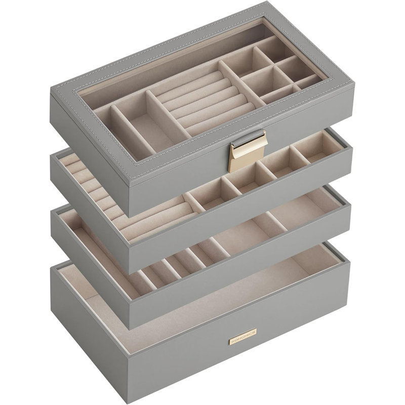 Jewellery Box +, Dove Gray