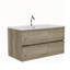 Meuble-lavabo mural en chêne brut avec lavabo en céramique intégré, grand rangement et conception moderne pour une utilisation efficace de l'espace-452794033-452794044