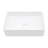 Modern White Ceramic Rectangular Vessel Bathroom Sink - Stain , Sleek Design For Home, Restaurant, Office, Home Rectangular, Modern,