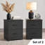 Table de chevet 2 tiroirs Arkia-99917896