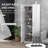 Modern Storage Cabinet with Movable Storage Shelves-1063982052