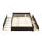 Raffaele Full Size Platform Bed with Twin Size Trundle and Two Drawers-2000242423