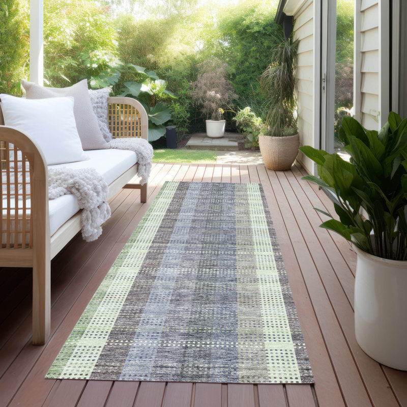  Chayden Area Rug with Non-Slip Backing, Runner 2'3" x 7'6"