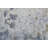 Abstract Machine Woven Rectangle 4' x 6' Polyester Area Rug in Blue/White-1969949500