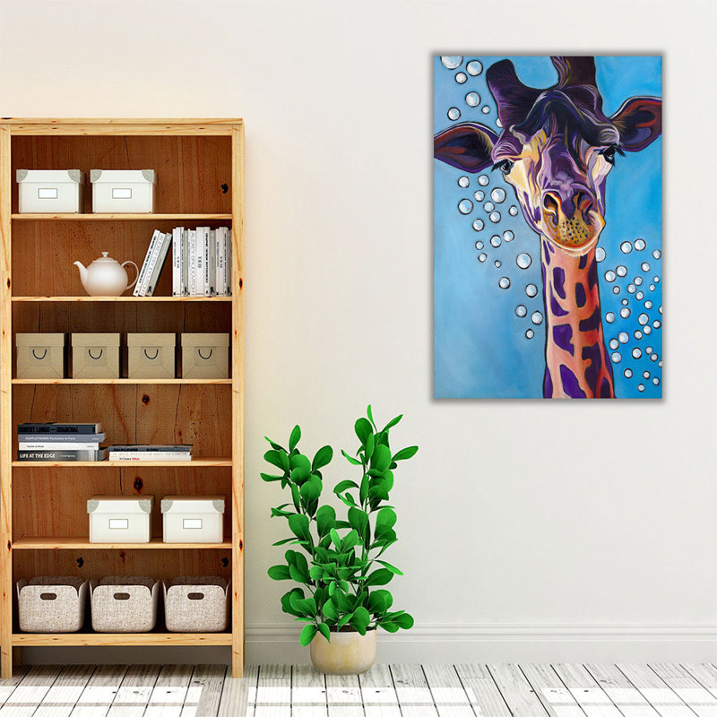 Grand cœur - reproduction d'art sur toile, H 24 po x l 16 po