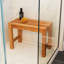 Banc de douche en teck-64476482