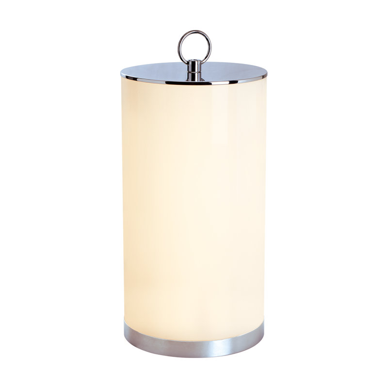 Lampe de table 17,2 po argent