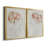 " Fashion Floral Silhouette I " 2 - Pieces Painting Print-949202909-949202910
