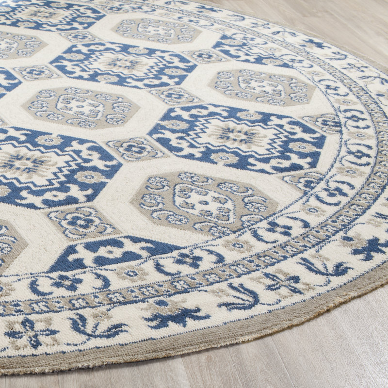Chewning Performance Geometric Rug, Round 6'7"