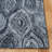 Alora Geometric Hand Tufted Wool Gray/Blue Area Rug-912841348