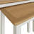 Daris Nest Of 2 Side End Tables. Solid Oak. Fully Assembled.-1408384660