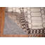 Tapis marocain moderne géométrique ivoire