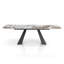 Dahana Extendable Metal Base Dining Table-759794151