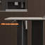 Household stainless steel simple dining table-1324600662