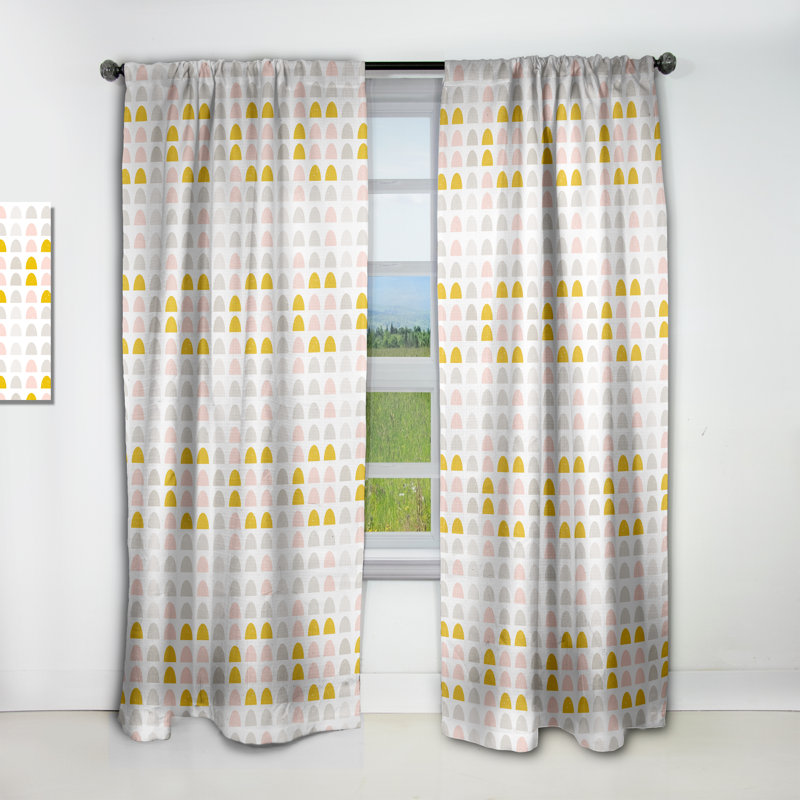 Rideau en lin Tishomingo, L 52 po x L 63 po