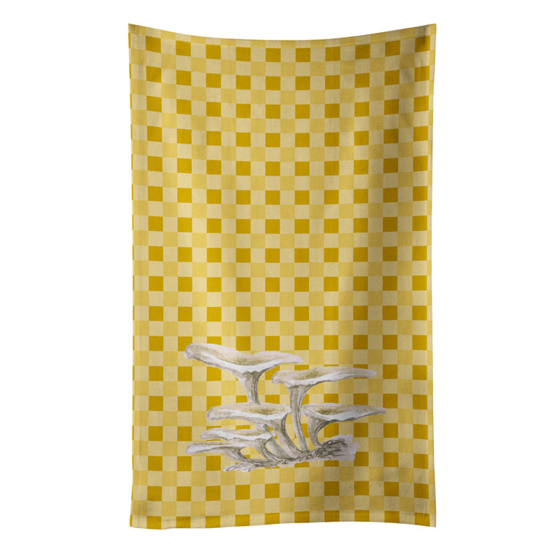 Chiffons de champignons d’huître sur basketweave