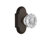 Cottage Plate with Crystal Door Knob