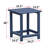 Folding Outdoor Adirondack Chair Set-124920149
