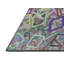 Tapis vert/mauve à motifs/brun-1747732873