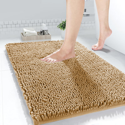 Chenille Non-Slip Non-Slip Bath Mat