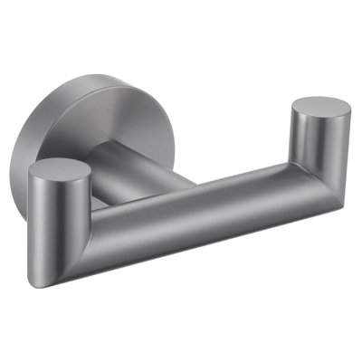 Stainless Steel Bathroom Double Mounting Robe Hook