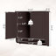 Armoire murale de salle de bain-1258487122